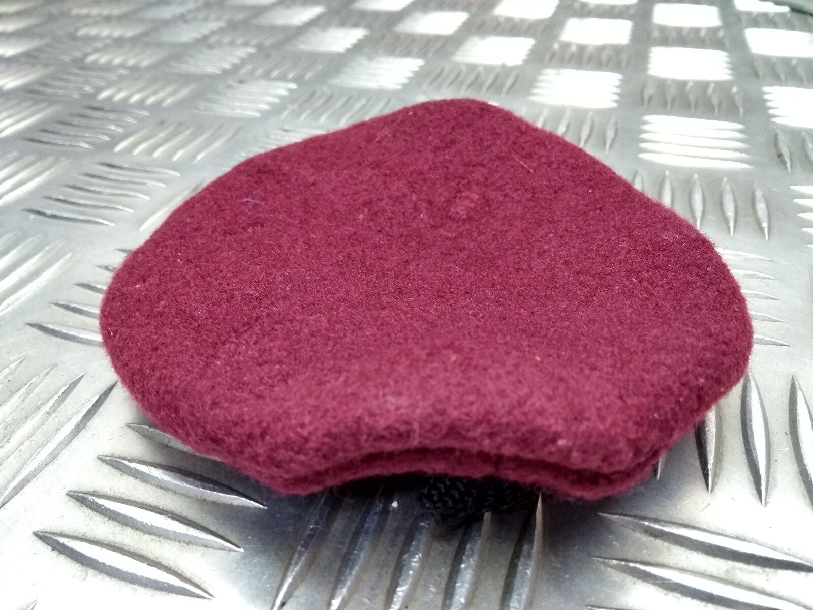 Miniature Genuine Hobson London Maroon Wool Bonnet Beret