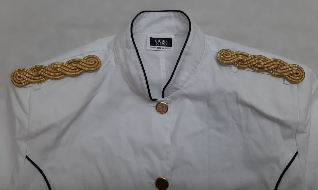 Mess Jacket Stewards Female Pattern RAF Royal Air Force Buttons & Shoulder Cords
