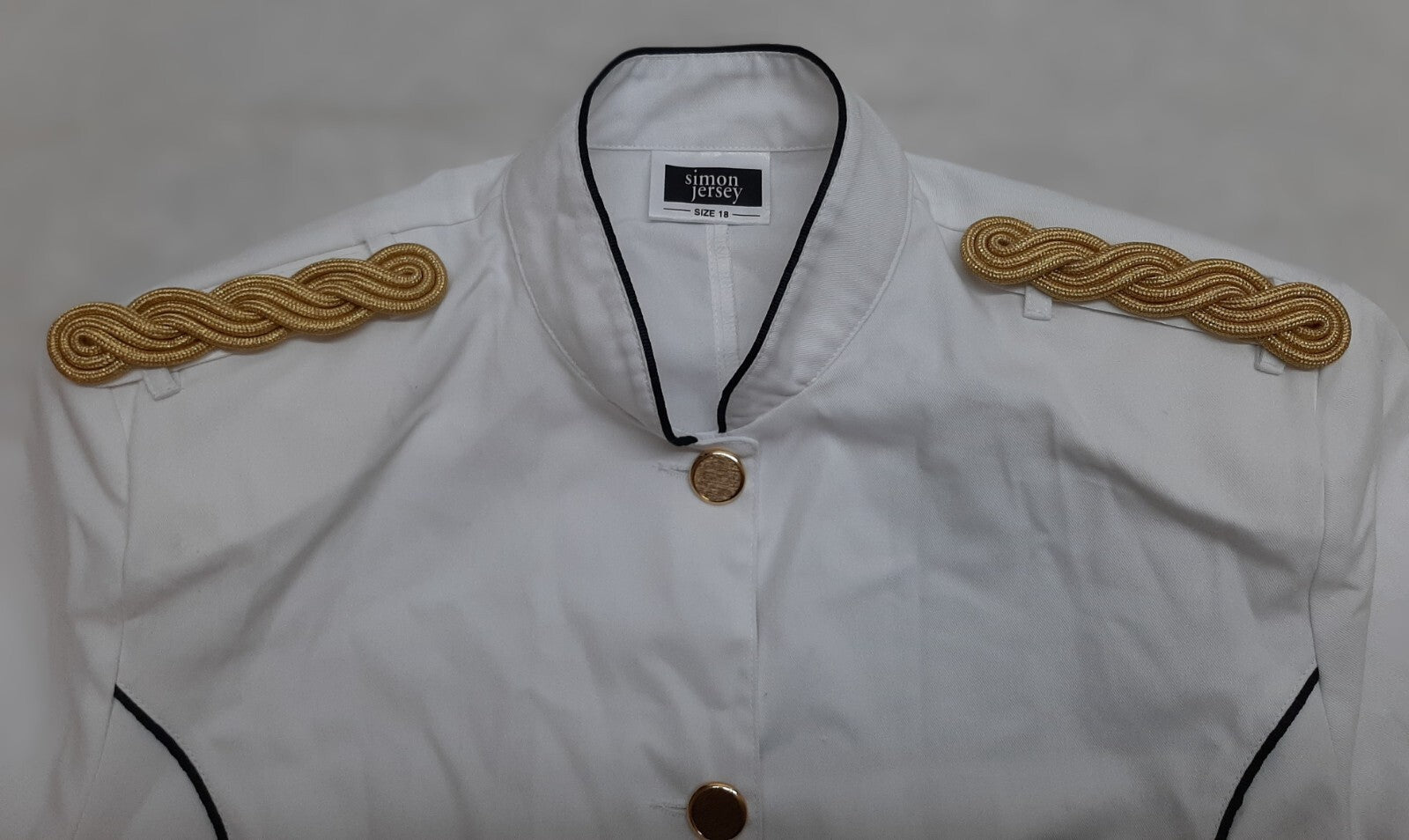 Mess Jacket Stewards Female Pattern RAF Royal Air Force Buttons & Shoulder Cords