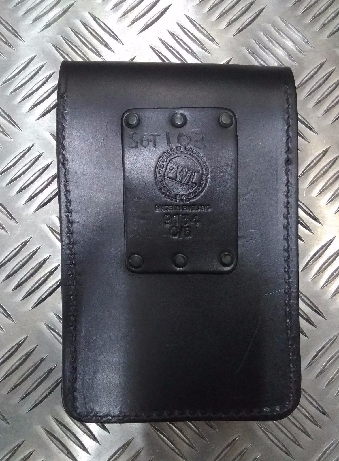 Note Book Holder PWL Leather Style Pad Holder British Made