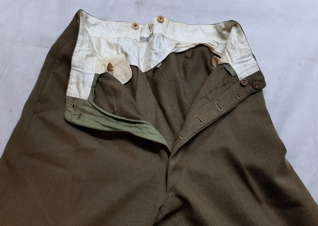 No2 Dress Trousers British Army Style Old Pattern Officers Uniform Dress W34"