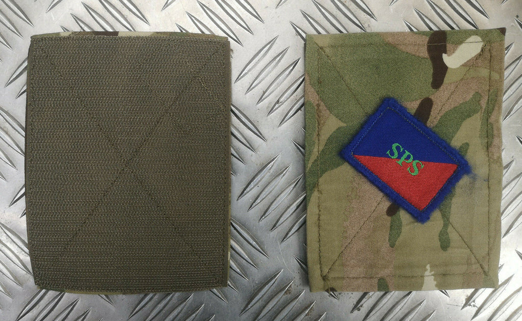 MTP Blanking Patches with SPS, Staff & Personnel Patch Genuine British