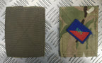 MTP Blanking Patches with SPS, Staff & Personnel Patch Genuine British