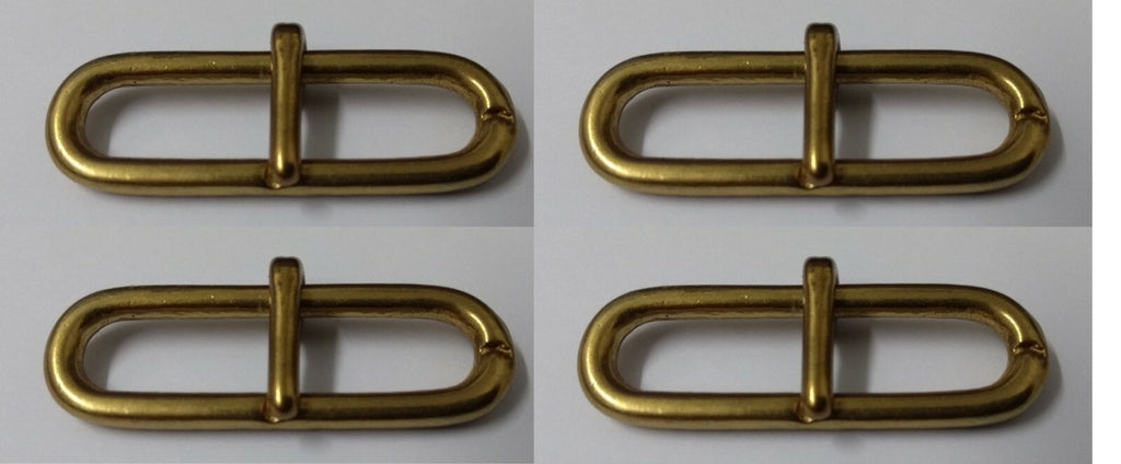 Genuine Vintage British 1 3/4" Parade Belt Prong Sliders X4 STD129