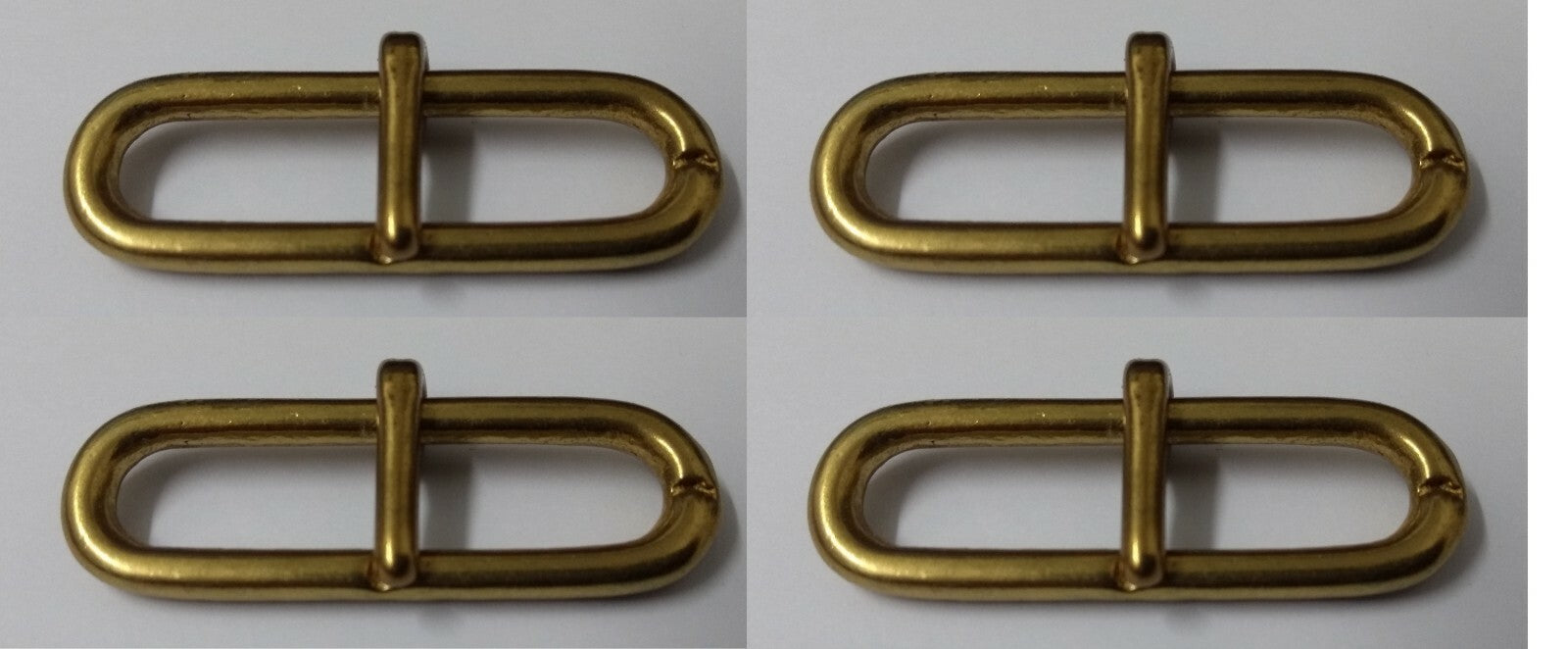Genuine Vintage British 1 3/4" Parade Belt Prong Sliders X4 STD129