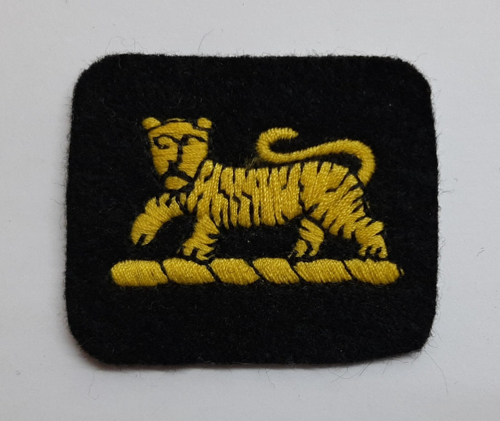 PWRR Tiger Badge British Army Dress Patch Princess of Wales's Royal Regiment