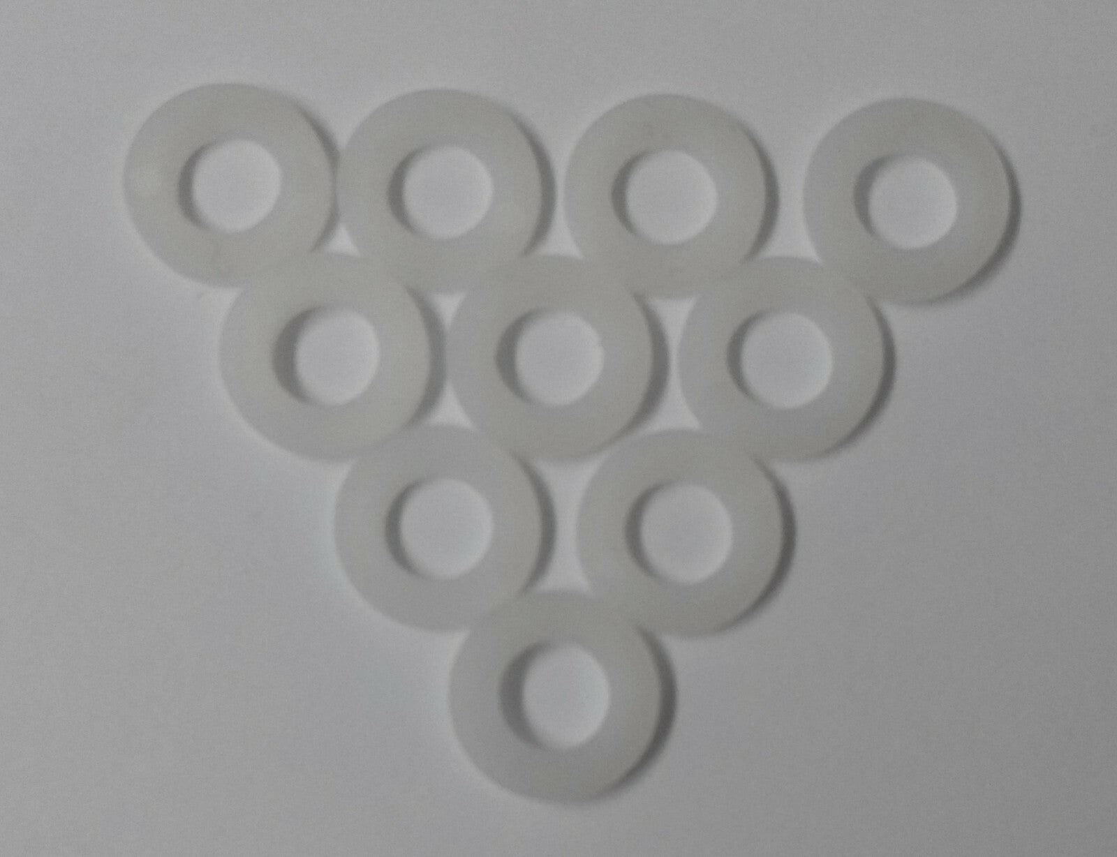 Genuine Specification Nylon Washers / Spacers / Protectors x 10 New