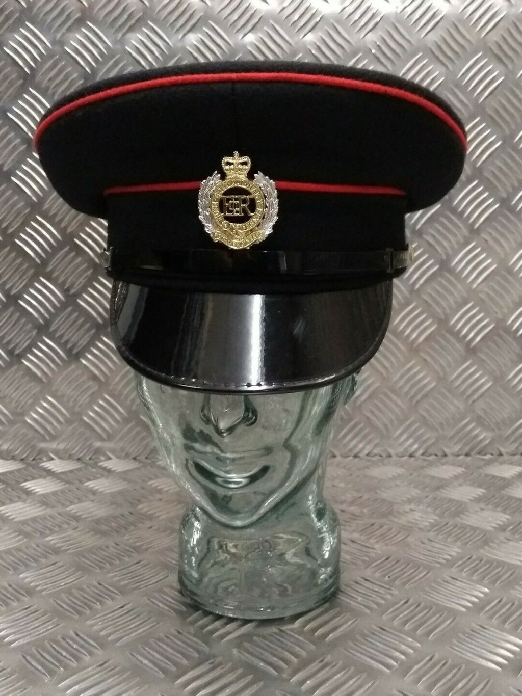 British RE Corps of Royal Engineers Mens Service Dress Hat / Cap - All Sizes
