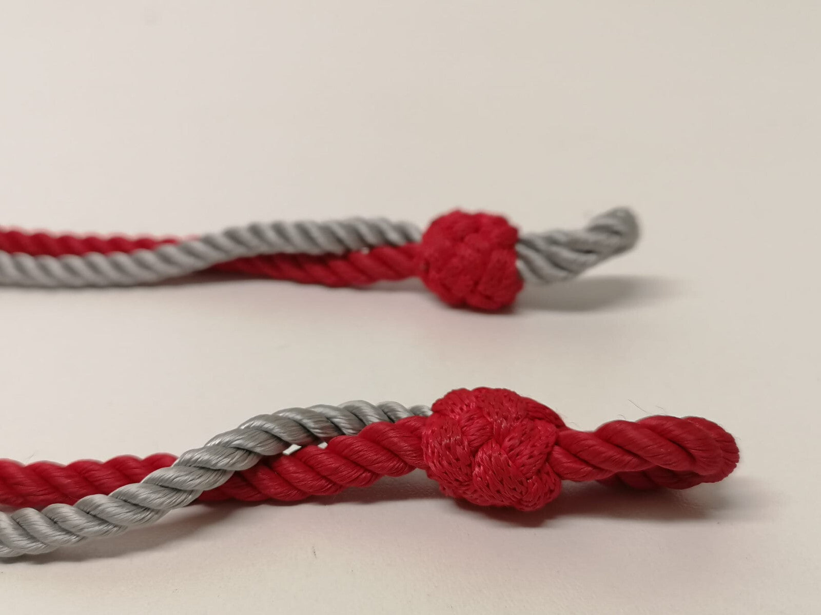 Queen Alexandra's Royal Army Nursing Corps QARANC Scarlet & Grey Lanyard