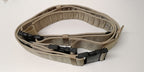 3 Army Webbing Belts British Desert with Quick Release Buckles