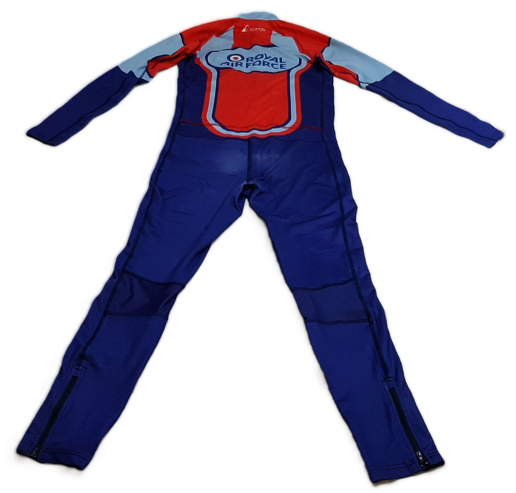 RAF Royal Air Force Sports Team Tinley Performance Race Suit Bobsleigh, Ski and Luge