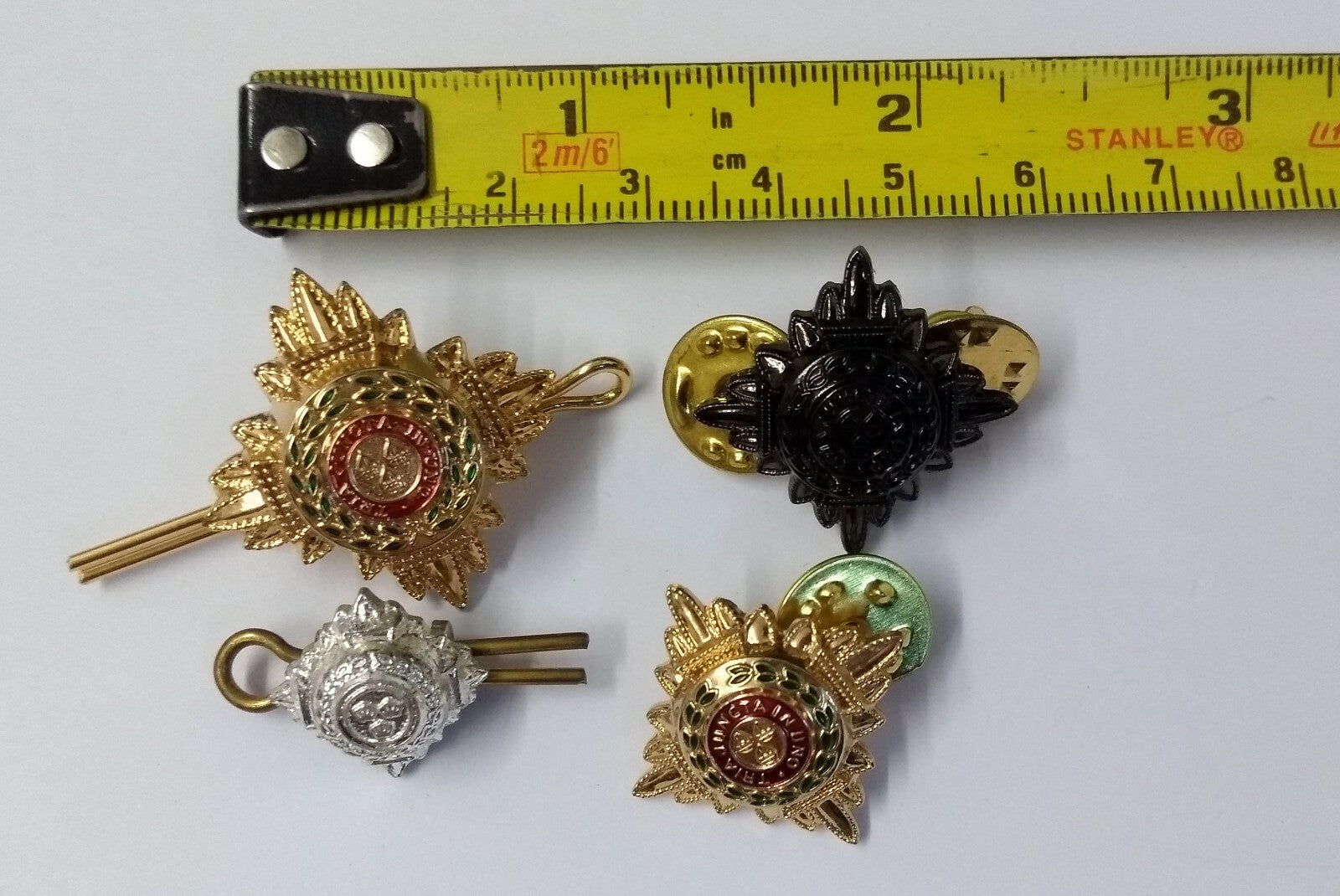 Rank Bath Star Pips Ofc Assorted 4 Pieces GIM151