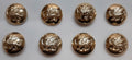 RRW No2 Ring Back Buttons British Army The Royal Regiment of Wales Insignia O/R