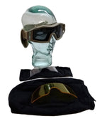 Army Ballistic Goggles British Revision Wolf Spider Desert Coyote 3 Lens Kit