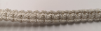 British Royal Artillery RA RAC Lanyard No2 Dress Macramé 3 ply White