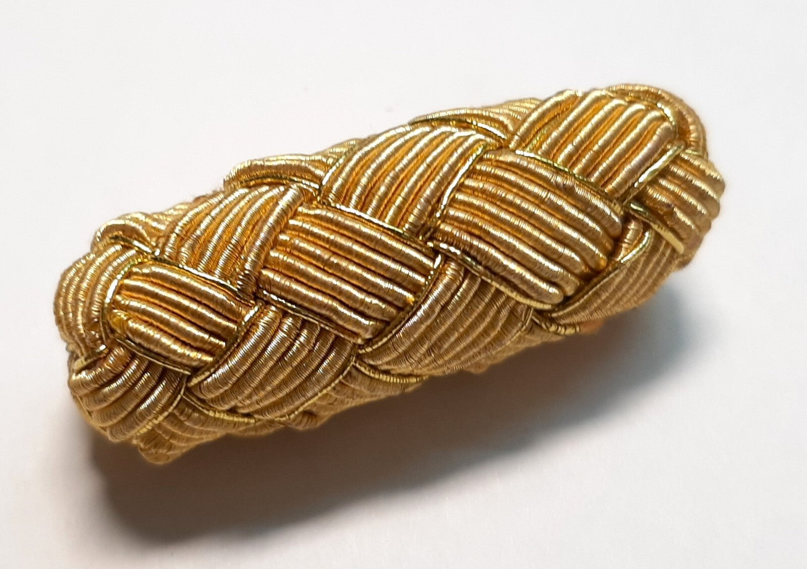 Gold Frock Wire Olivette (Button) British Ceremonial & Royal Events