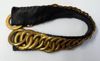 Vintage Bearskin Brass Chin Chain Strap For Royal Guards Busby's & Ceremonial