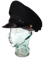 Army Cap No1 British Black Officers Oak Leaf Band By Goldings Headwear 58cm