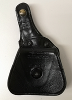 Safariland 518-83 Paddle Glock Side Holster Black Leather Left Hand