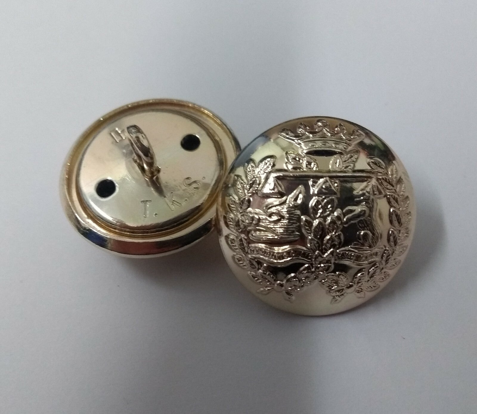 Genuine British Army Argyll & Sutherland Highlanders No1 No2 Dress Buttons 40L