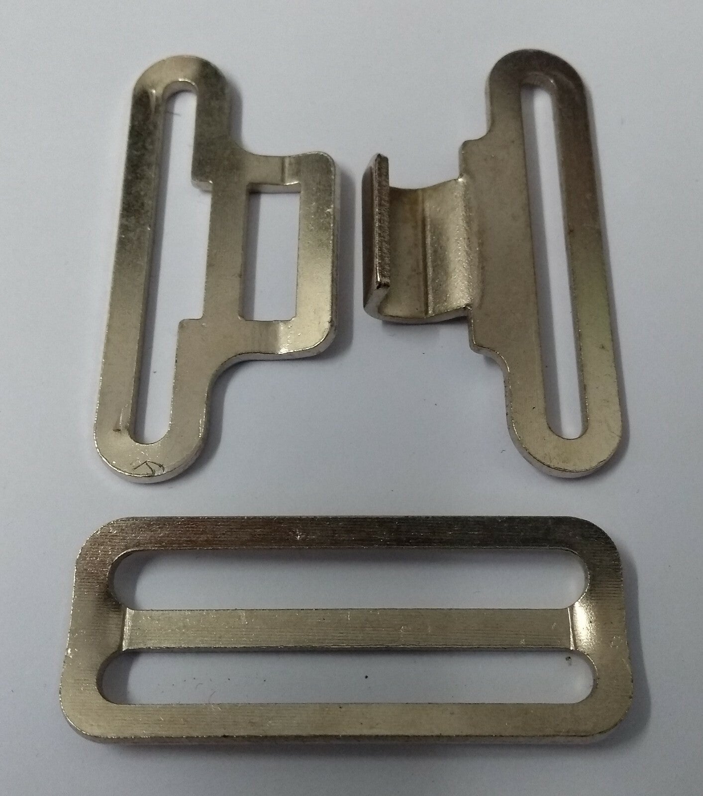 3 PC Stable Canvas Web 4.7cm Belt Buckle & Slider AWD T1