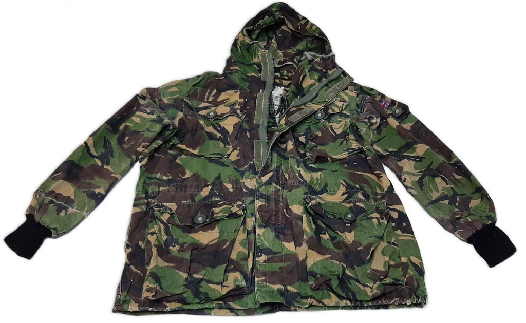 Vintage DPM Smock Modified British Army / Forces Camo Windproof Jacket 112cm