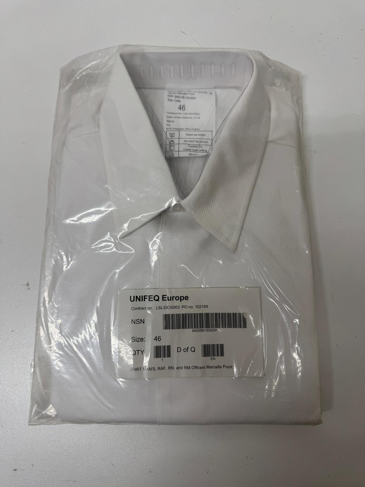 WRAF / RAF Marcella Shirt Long Sleeve Mess Kit Shirts Royal Air Force RN & RM Womans Version