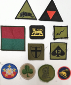 Various TRF Tactical Recognition Flashes British set of 11