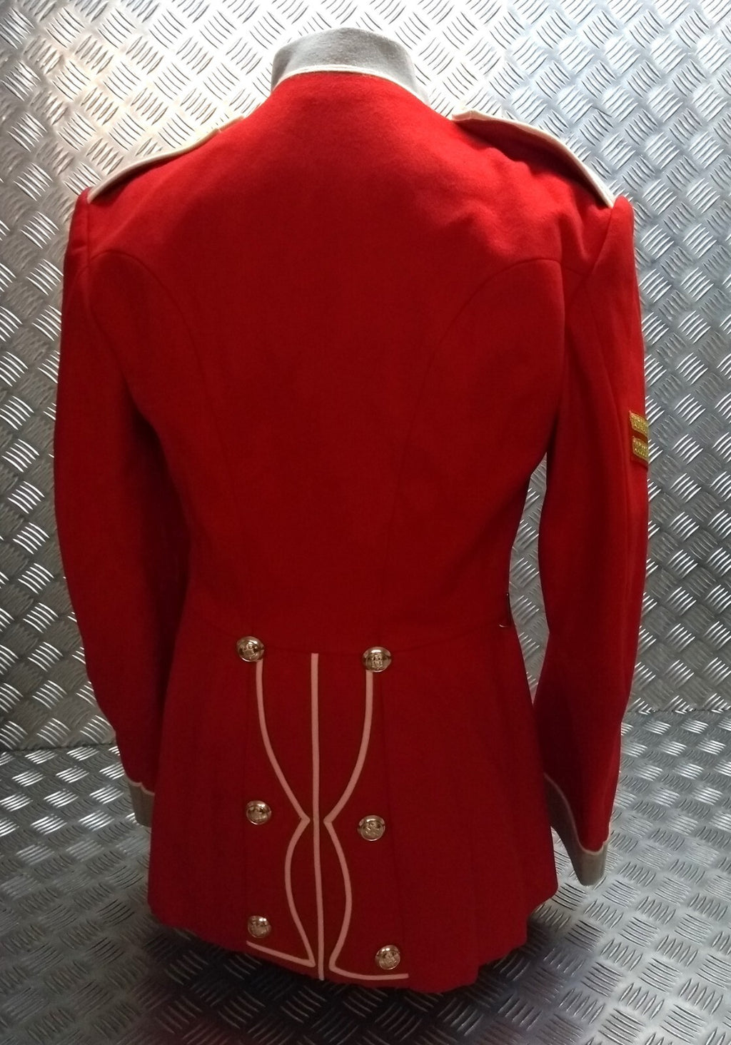 British Army Red Tunic Royal Gibraltar Ceremonial Style Jacket