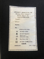 No1B RN Jacket CPO Mans British Naval Chief Petty Blazer Royal Navy 100cm XS