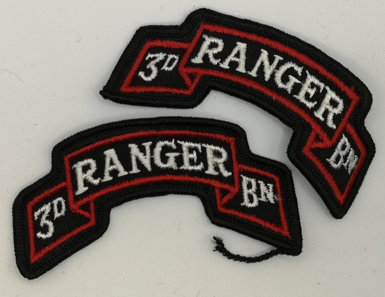 U.S. Army 1st 2nd 3rd Ranger Battalion Shoulder Sleeve Insignia Patches