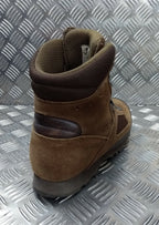 ITURRI Army Style Boots Hi Liability Combat / Patrol Brown Suede