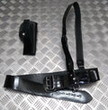 Sam Browne Patent Hi Sheen Black Leather With Chrome Fixings Includes 9mm Pouch