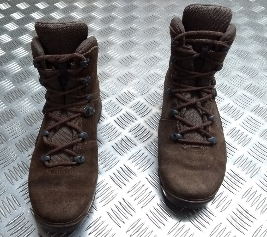 Haix Combat Boots Army High Liability B Suede Desert Footwear Full Spec 9W