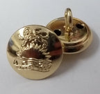 Genuine Malawi Army Insignia Issue Ring Back Insignia Cap Buttons 13.4mm ASBT158