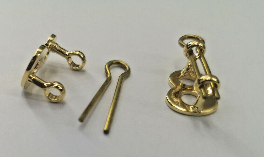 British Made Issue Shank Loop Split Pin Shoulder Numerals Numbers NEW