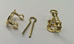 British Made Issue Shank Loop Split Pin Shoulder Numerals Numbers NEW