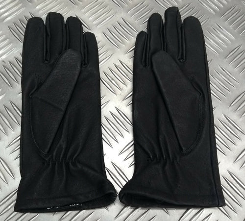3 Dart Gloves Female Black Leather 3M Thinsulate Soft Lining Small
