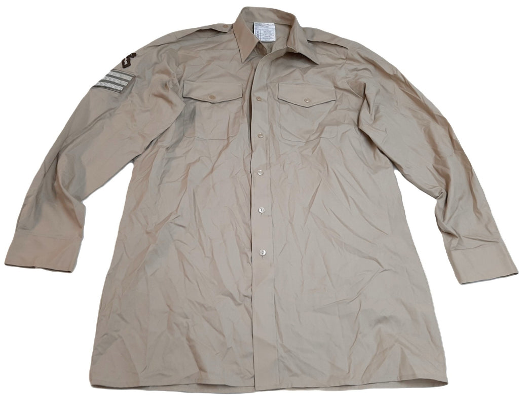 Skill at Arms Shirt British Army FAD Long Sleeve with Sergeant Insignia 40cm