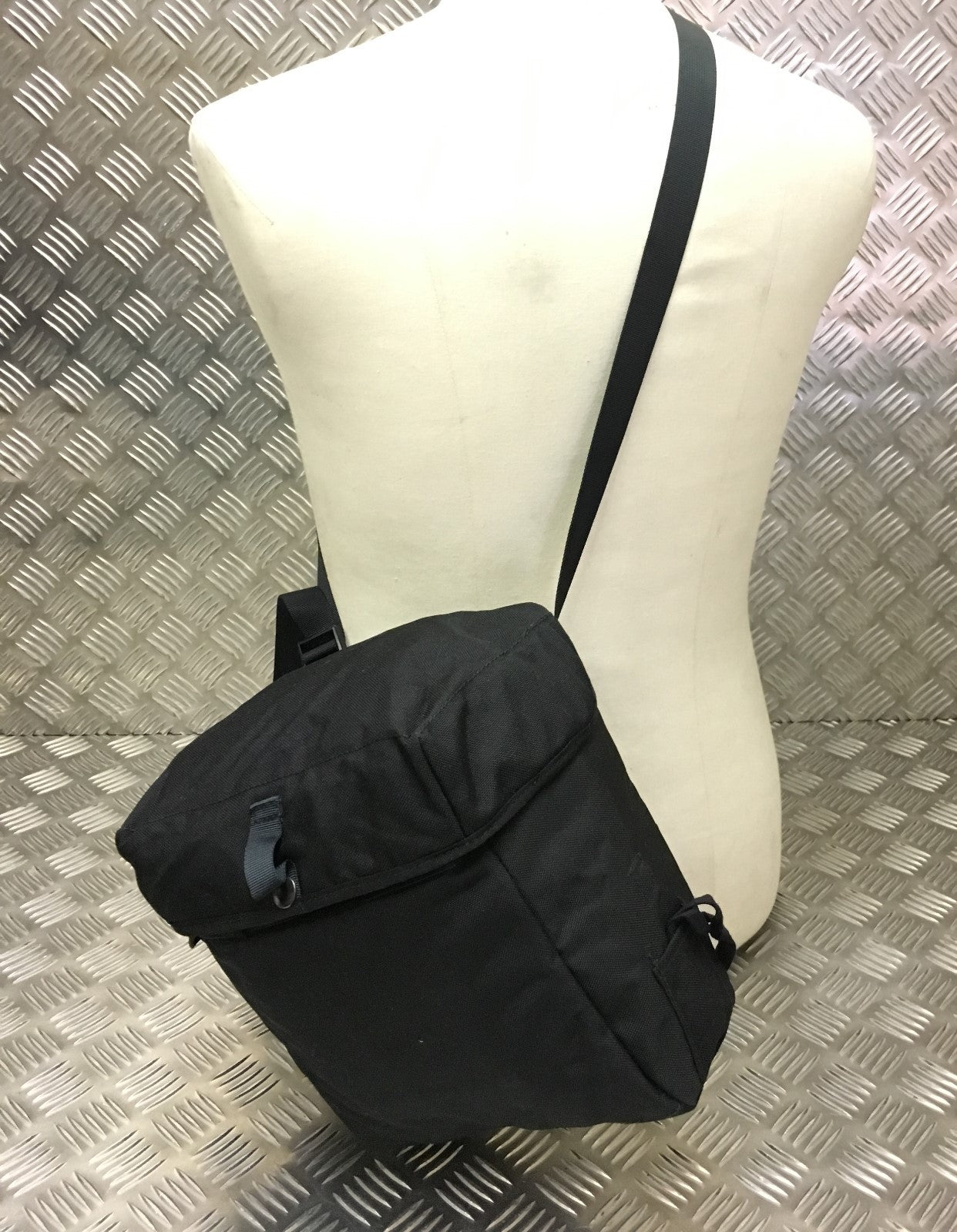 Special Forces Type Haversack Shoulder Bag Stealth Black