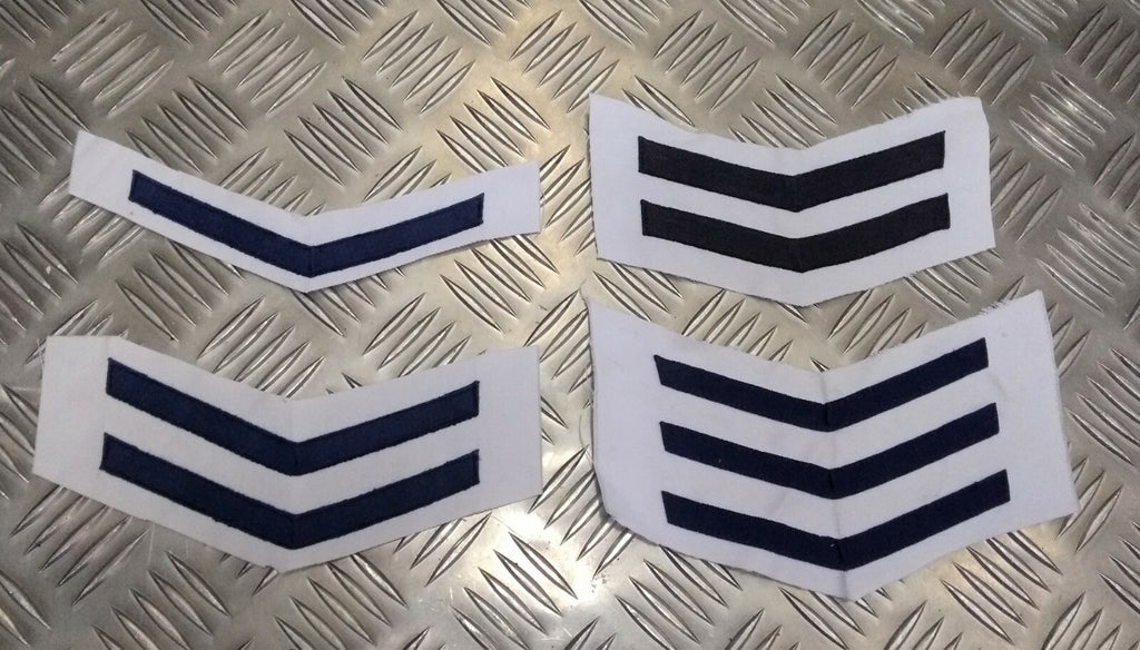 RN Good Conduct Stripes Blue or Black Chevrons Various Types - NEW