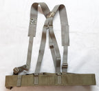 British Belt & Yoke Ensemble Harness & Load Cary Light Olive Waist Belt