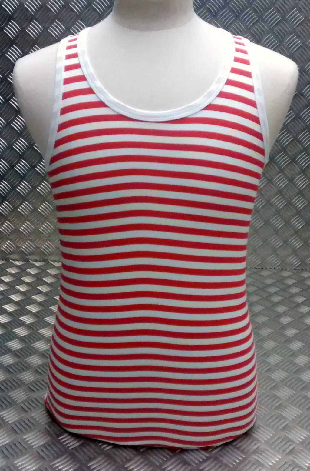 Russian Soviet USSR CCCP Style Stripy Sailors Telnyashka Red Vest All Sizes NEW