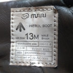 ITURRI Patrol Boots Army Tactical & Recognisance Lightweight UK 13M FAULTY