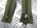 Genuine British YKK 175cm Closed End Green Heavy Duty Zip Zipper