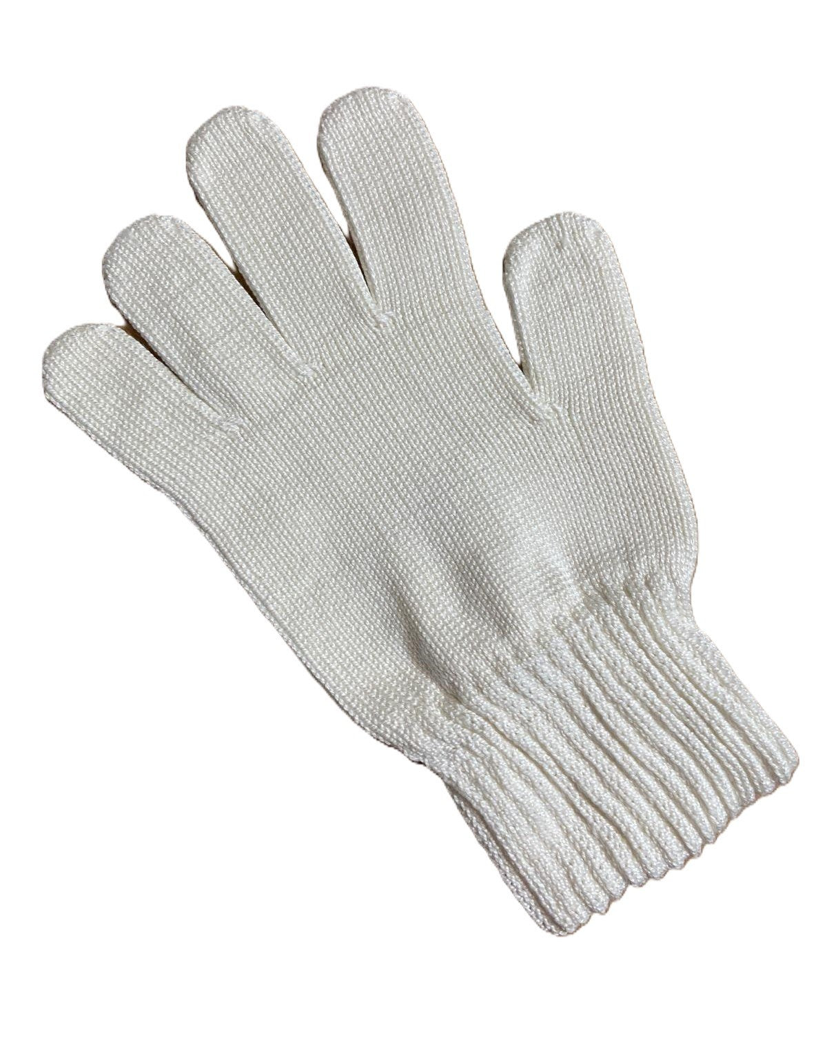 Knitted Officers Gloves Mercerised Cotton Household Cavalry & Guards Division L