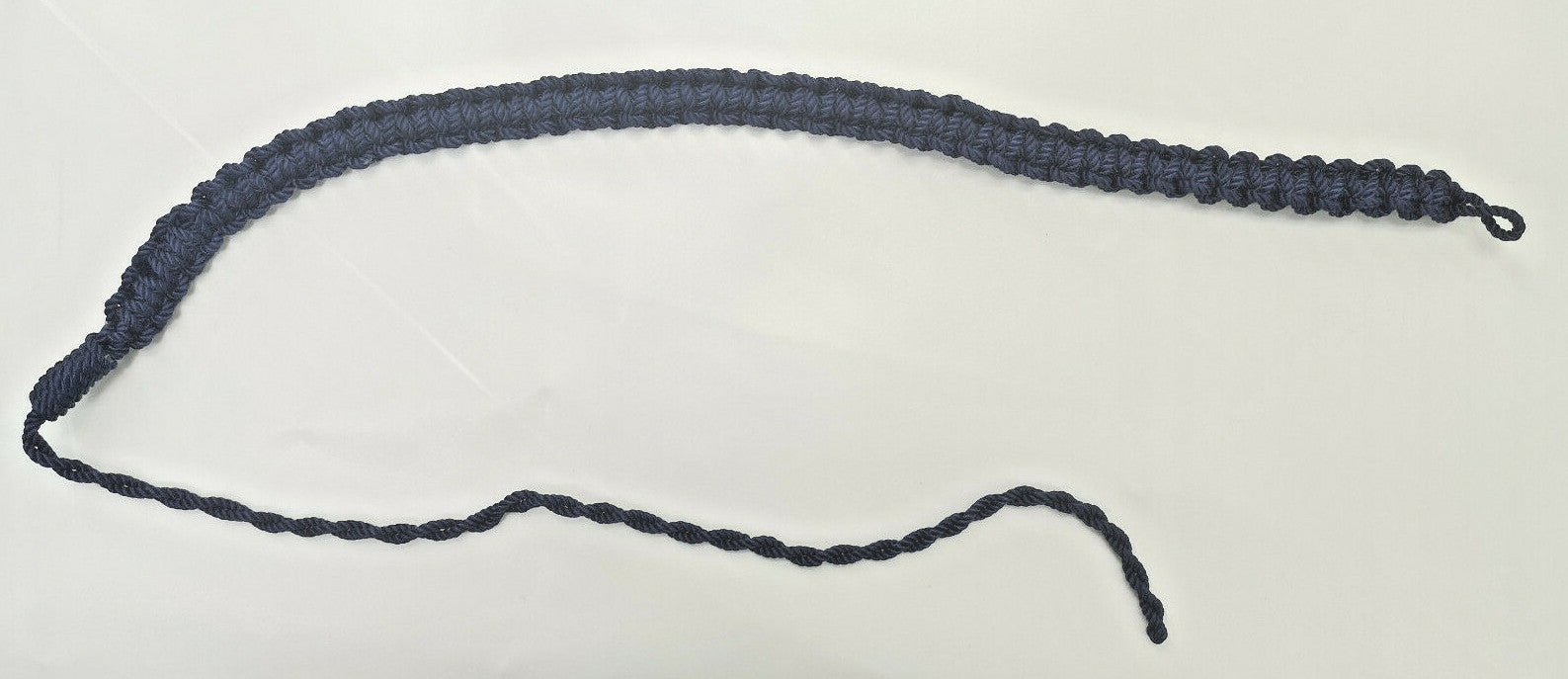 Lanyard Royal Blue Macramé style 3 ply Ceremonial