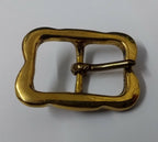 Genuine British Army Horse Guards H Cav Brass 7/8" Crown Buckles X2 STD100
