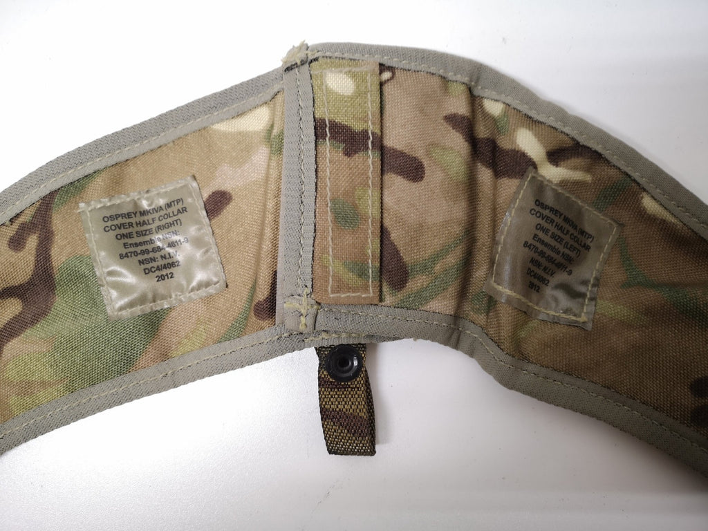 British Body Armour Vest set of Half and Full Collar MTP MK IVA OSPREY