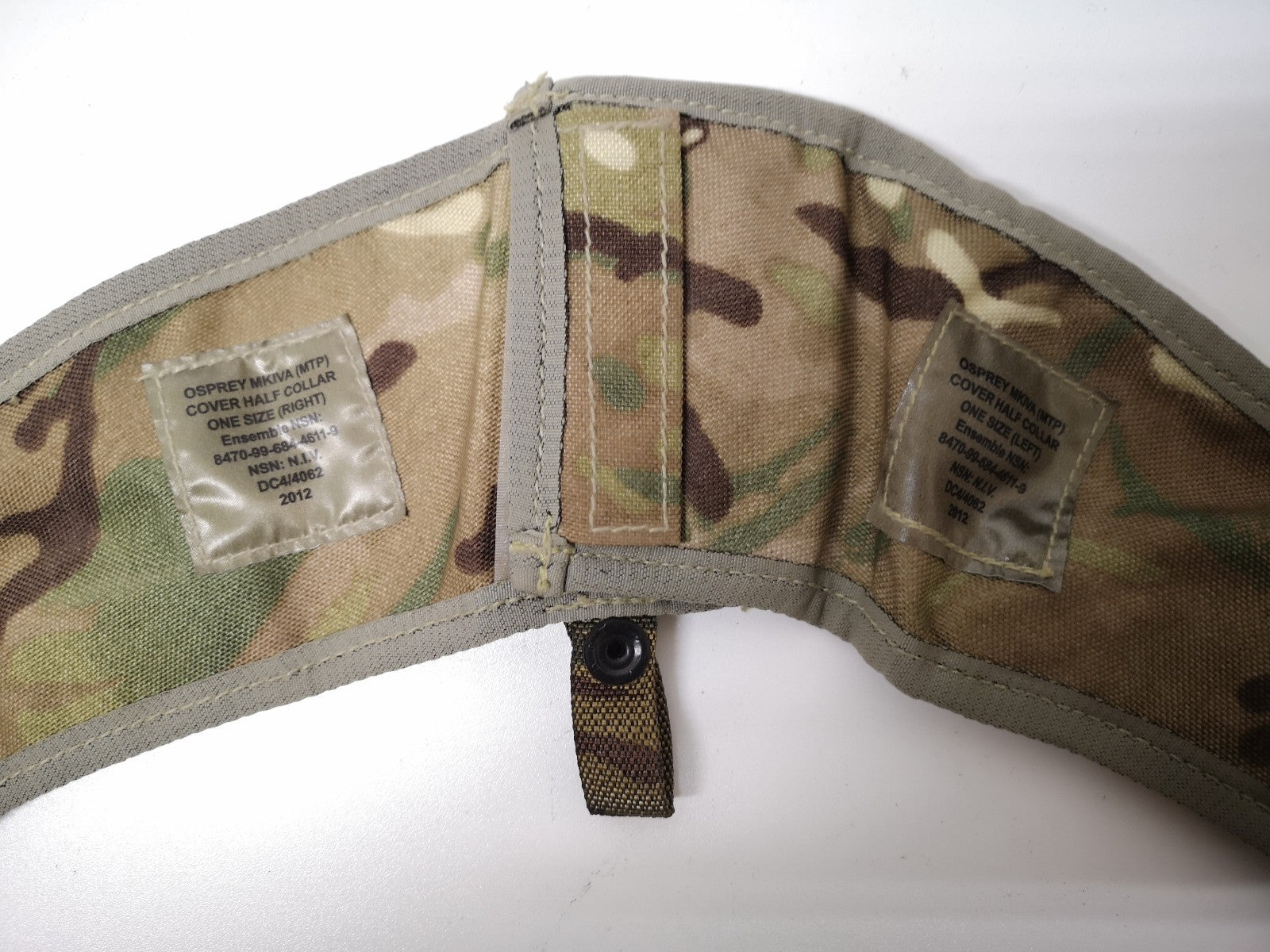 British Body Armour Vest set of Half and Full Collar MTP MK IVA OSPREY